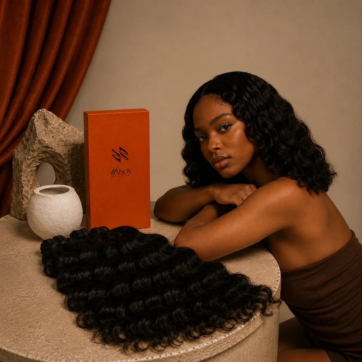 Extensions Raw Wavy et Curly Malgache — Maison Malaza